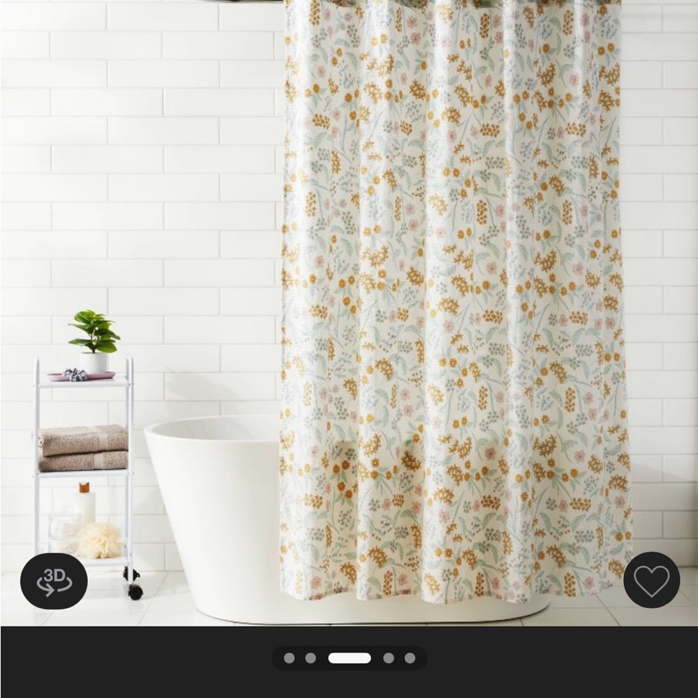 Floral Shower Curtain